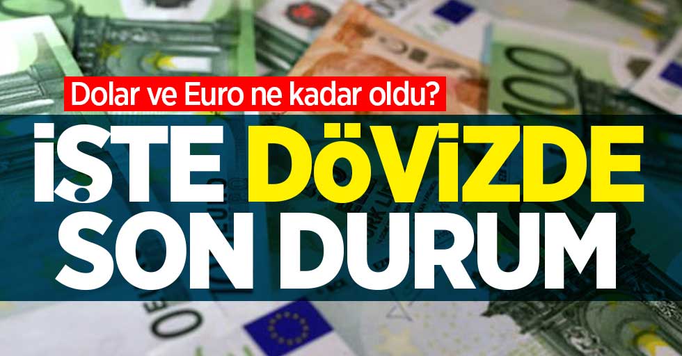 Dolar ve Euro ne kadar oldu? 2 Mayıs Pazar dövizde son durum...