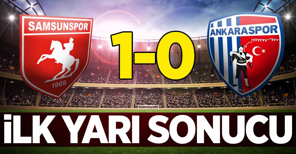 Samsunspor 1 Ankaraspor 0 