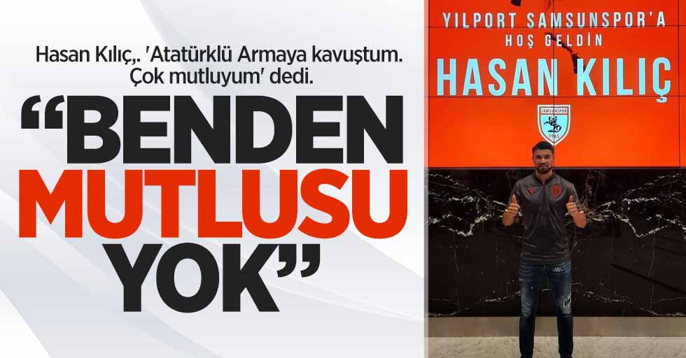 Hasan Kılıç, 'Atatürklü Armaya kavuştum. Çok mutluyum' dedi! "Benden mutlusu yok"