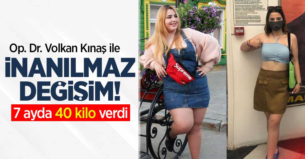 Op. Dr. Volkan Kınaş ile inanılmaz değişim! 7 ayda 40 kilo verdi