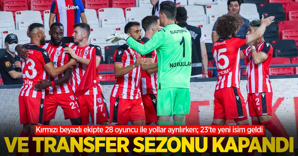 Samsunspor'un transfer sezonu karnesi