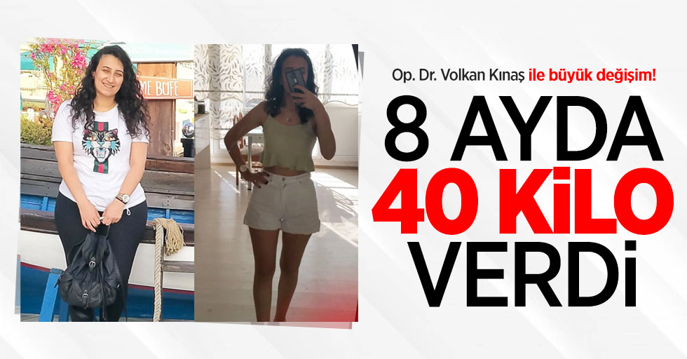 Op. Dr. Volkan Kınaş ile büyük değişim! 8 ayda 40 kilo verdi