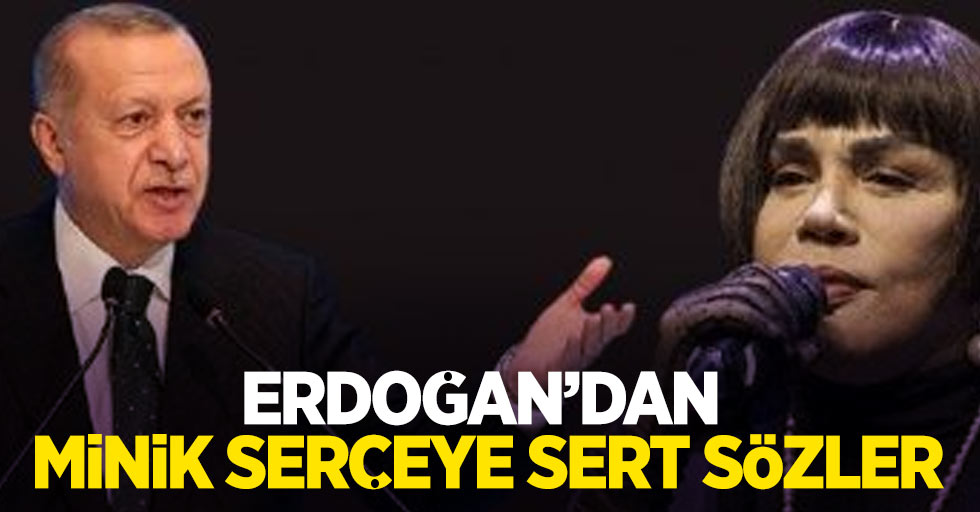 Erdoğan'dan minik serçeye sert sözler