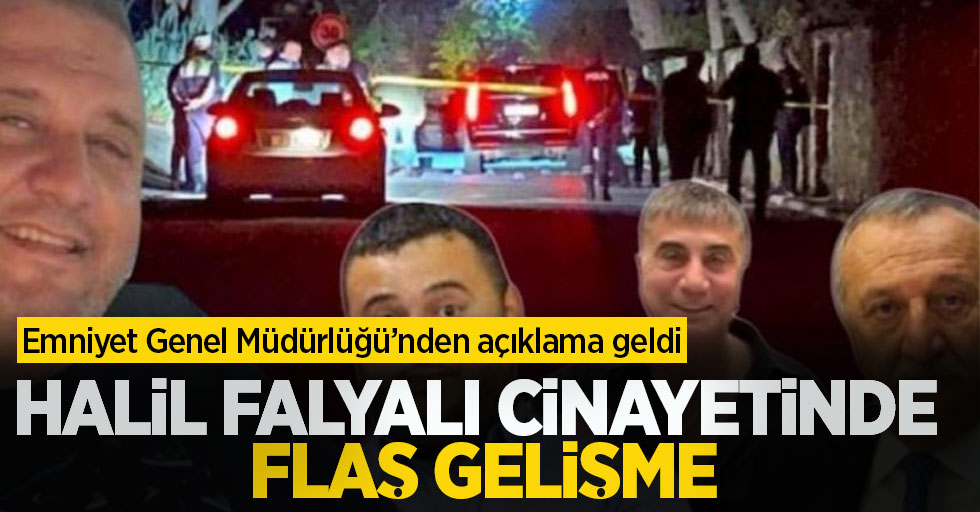 EGM'den Halil Falyalı'nın öldürülmesine ilişkin açıklama: 3 kişi gözaltına alındı