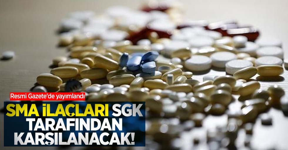 Resmi Gazete'de yayımlandı: SMA ilaçları SGK tarafından karşılanacak