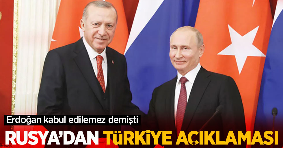 Rusya'dan 'Türkiye' açıklaması! "İlişkilere engel değil"