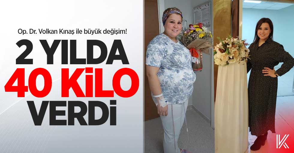 Op. Dr. Volkan Kınaş ile büyük değişim! 2 yılda 40 kilo verdi