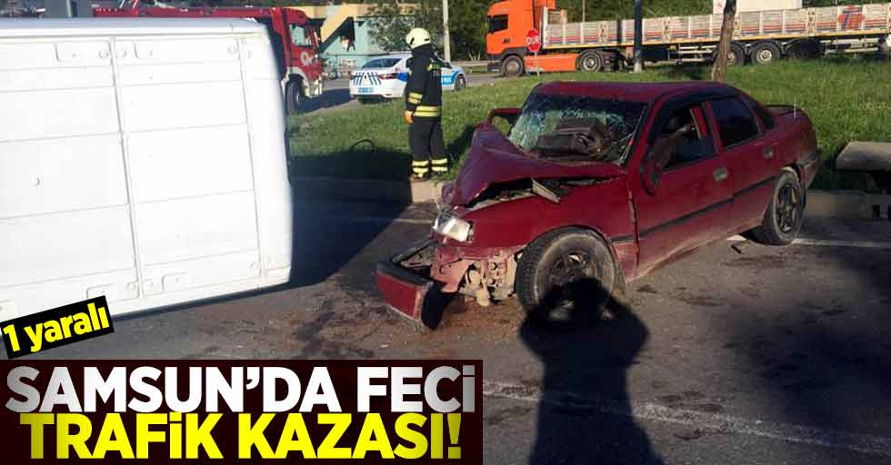 Samsun'da Feci Kaza! 3 Yaralı