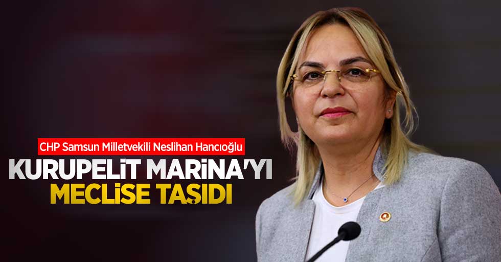 CHP'li Hancıoğlu Kurupelit Marina'yı meclise taşıdı