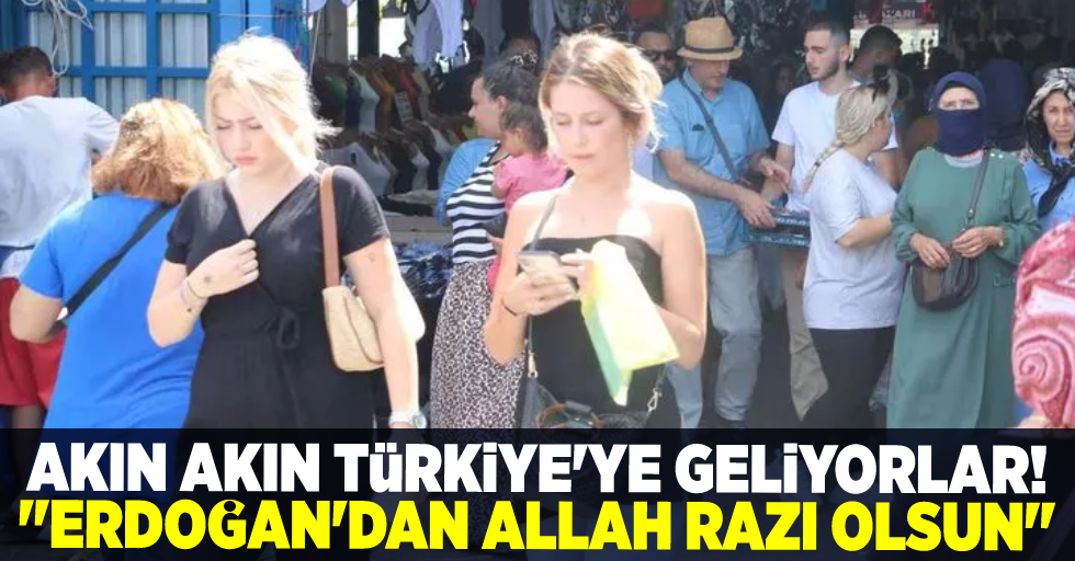 Akın Akın Türkiye'ye Geliyorlar! ''Cumhurbaşkanı Erdoğan'dan Allah Razı Olsun''