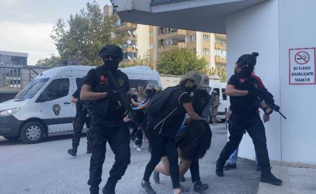 Cezaevi aracına bombalı saldırı yapan 3 terörist Bursa’ya getirildi