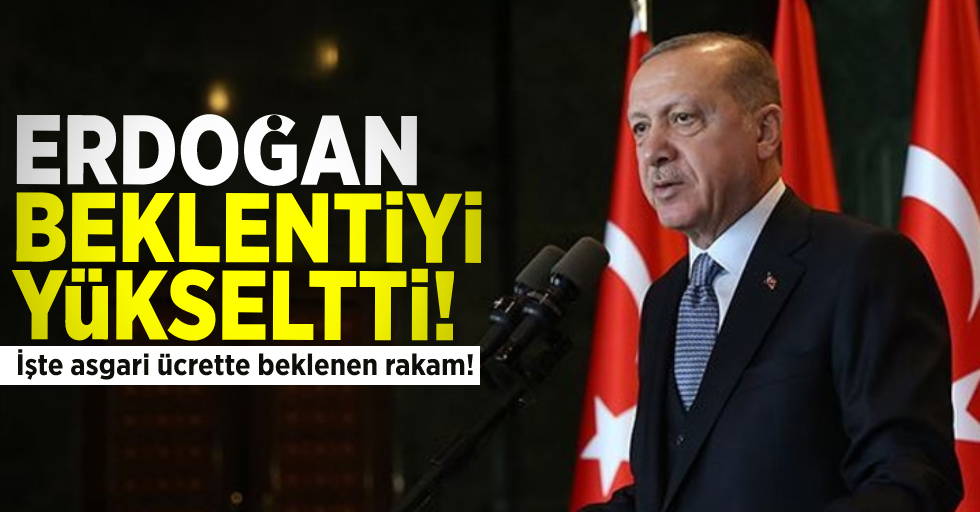 Erdoğan'nın Sözleri Vatandaşı Heyecanlandırdı! İşte Asgari Ücrette Beklenen Rakam!