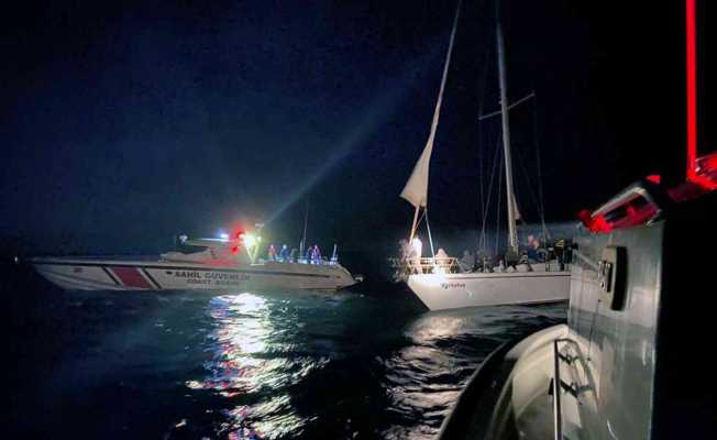 Marmaris ve Datça’da 125 göçmen kurtarıldı