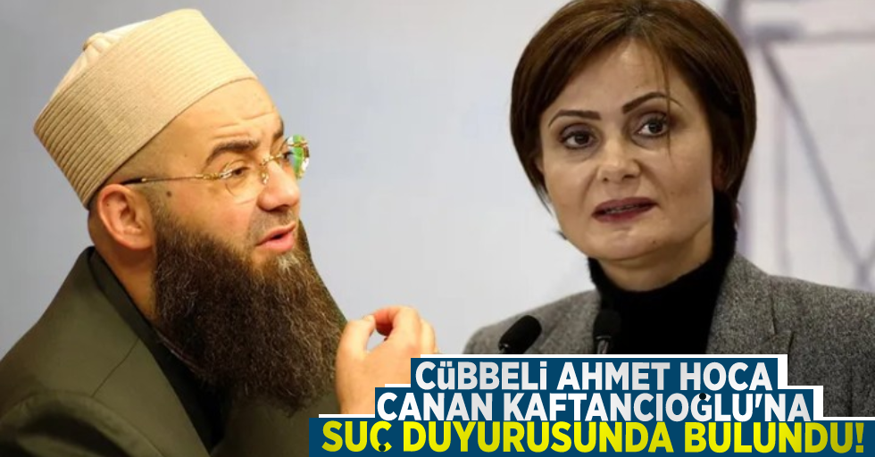 Cübbeli Ahmet Hoca Canan Kaftancıoğlu'na Suç Duyurusunda Bulundu!