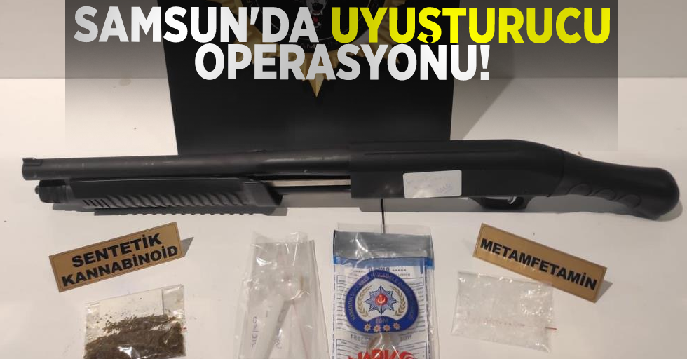 Samsun'da Uyuşturucu Operasyonu! 3 Gözaltı!