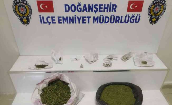 Doğanşehir’de uyuşturucu operasyonu