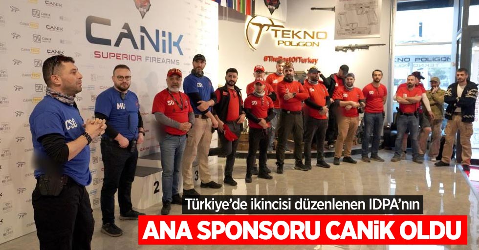 Türkiye’de ikincisi düzenlenen IDPA’nın ana sponsoru CANiK oldu