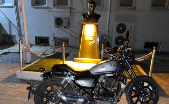 Mardin’de 100 bin liralık çalıntı motosikleti jandarma buldu