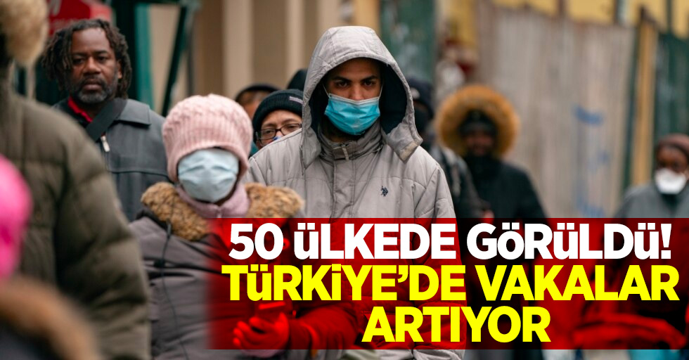 50 ülkede görüldü! Türkiye'de vakalar artıyor