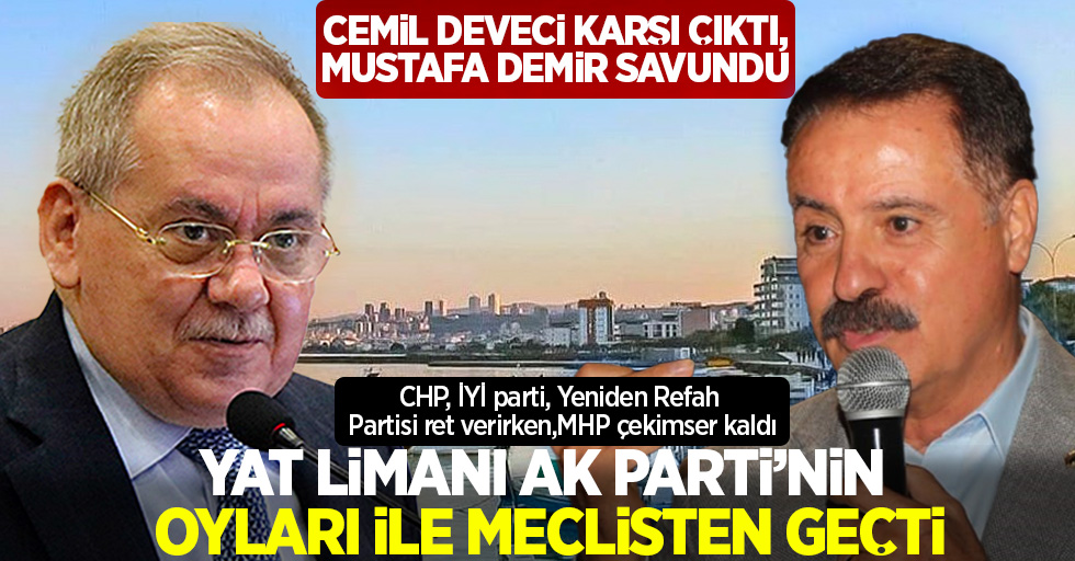 Samsun Büyükşehir Belediye Meclisi'nde Gerginlik Patlak Verdi: Mustafa Demir ile Cemil Deveci Arasında Yat Limanı Tartışması