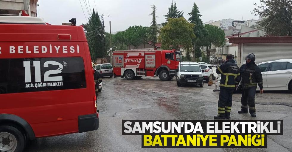 Samsun'da elektrikli battaniye paniği