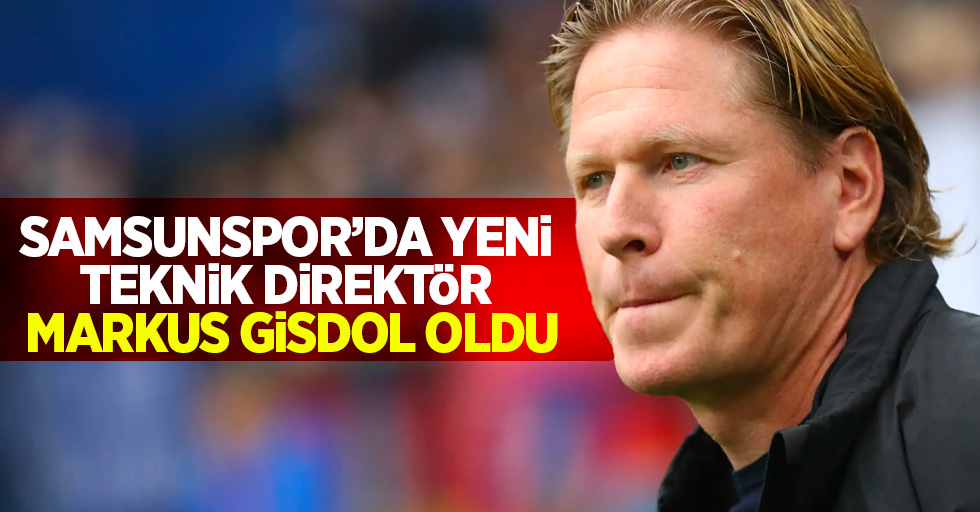 Samsunspor'da yeni teknik direktör Markus Gisdol oldu