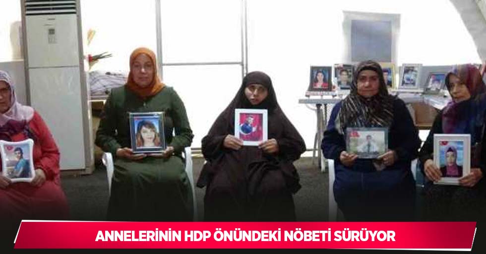 Annelerinin HDP önündeki nöbeti sürüyor