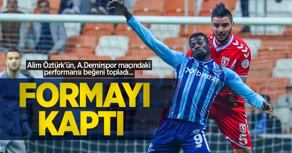 Alim Öztürk'ün, A.Demirspor maçındaki performansı beğeni topladı... FORMAYI KAPTI 