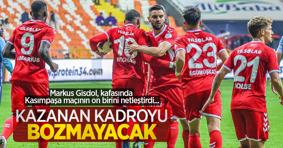Markus Gisdol, kafasında Kasımpaşa maçının on birini netleştirdi... KAZANAN KADROYU BOZMAYACAK