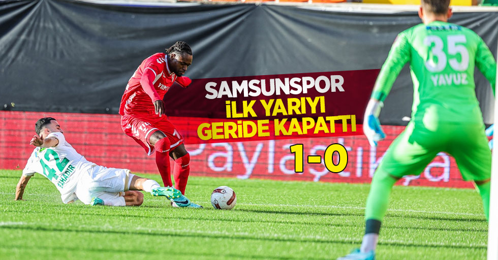 Alanyaspor 1-0 Samsunspor (İlk devre)