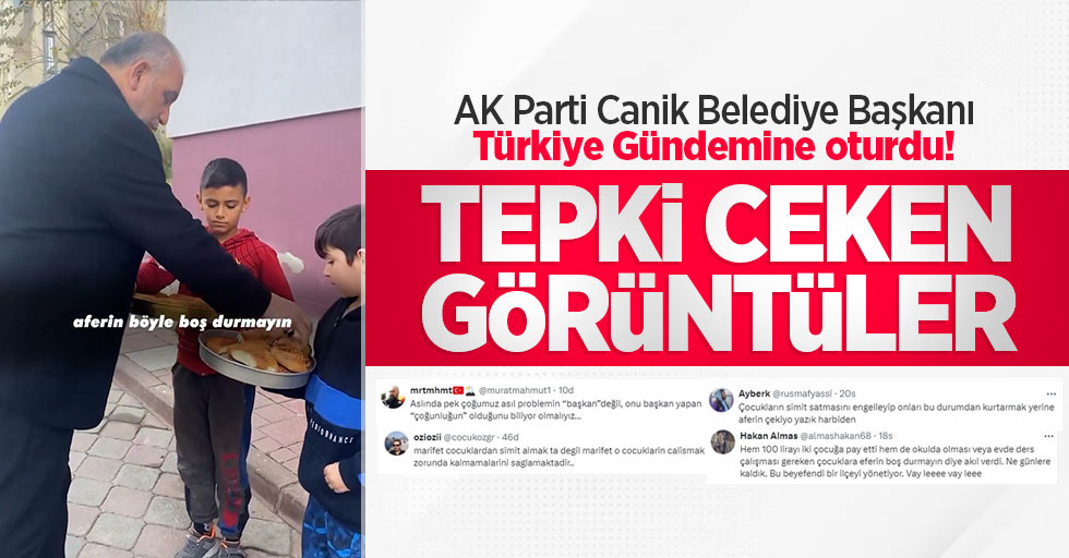 AK Parti Canik Belediye Başkanı Türkiye Gündemine oturdu! Tepki çeken görüntüler