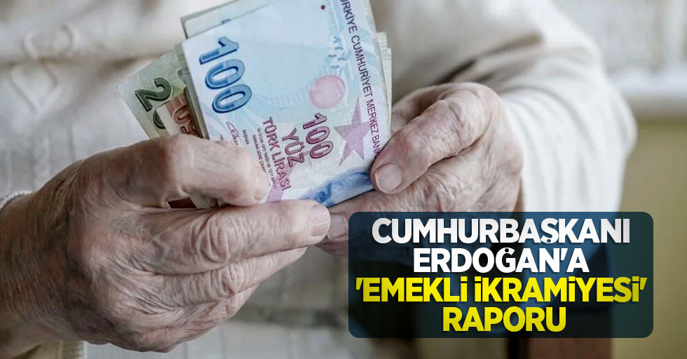 Cumhurbaşkanı Erdoğan'a 'emekli ikramiyesi' raporu