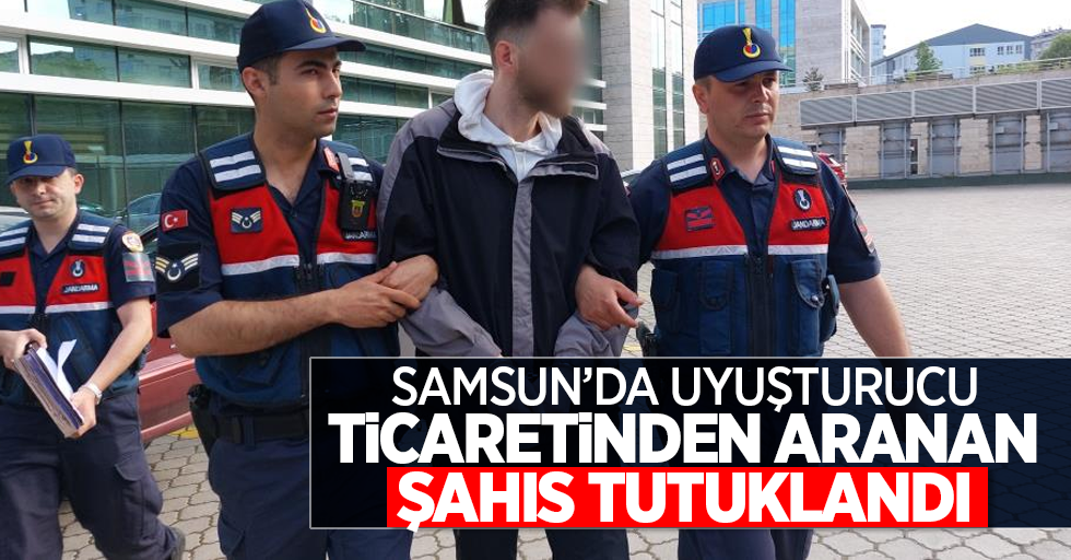 Samsun'da uyuşturucu ticaretinden yakalanan şahıs tutuklandı