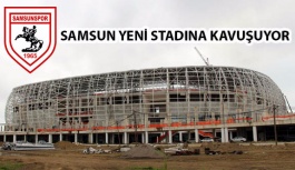 Samsunspor Oyuncuları Ve Yönetim Kadrosu Yeni Stadı İnceledi
