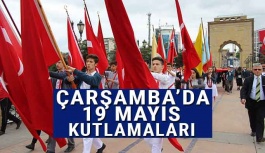 Çarşamba'da 19 Mayıs Yürüyüşü