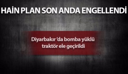 Diyarbakır’da Bomba Yüklü Traktör Patlatacaklardı