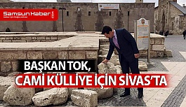 Erdoğan Tok Cami İnşaatı Çalışmaları İçin Sivas'ta