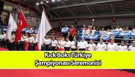 Kıck Boks Türkiye Şampiyonası Seremonisi