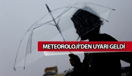 Meteoroloji'den Yağış Uyarısı