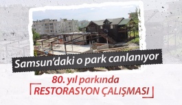 Tekkeköy’de 80. Yıl Parkına Yeni Düzenleme