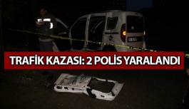 Yozgat’ta Trafik Kazası: 2 Polis Yaralandı