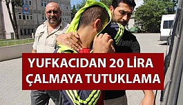 20 Lira Çalan Genç Tutuklandı