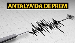 Antalya Depremle Sallandı