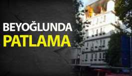 Beyoğlu'nda 5 Katlı Binada Patlama Meydana Geldi