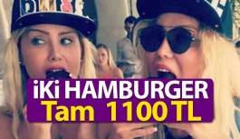 İki Hamburger 1100 TL