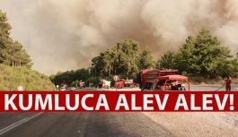Kumluca'daki Yangın Tekrar Başladı