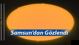 Omü'den Güneş Patlamaları Gözlendi