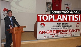 Samsun'da AR-GE Çalışmaları Toplantısı Yapıldı