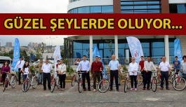 Samsun'da Fiziksel Aktivite'ye 20 Bisiklet