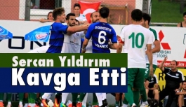 Bursaspor maçında kavga